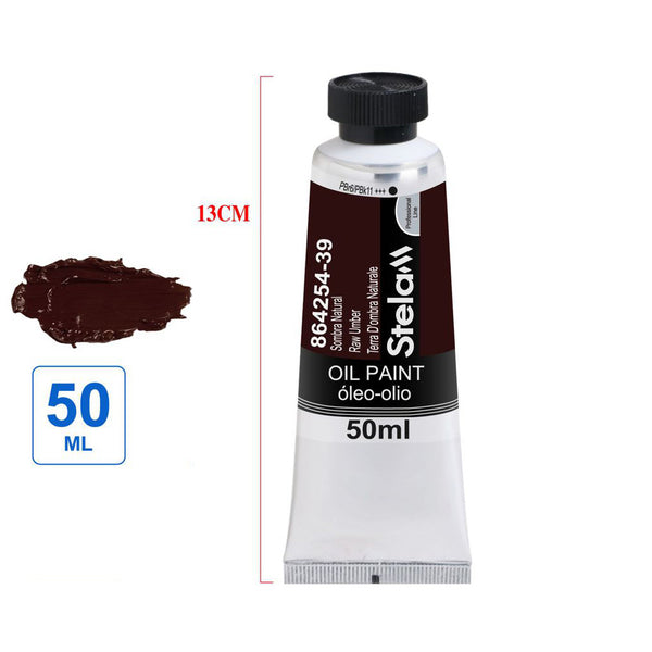 PINTURA ÓLEO COLOR SOMBRA NATURAL 50ML